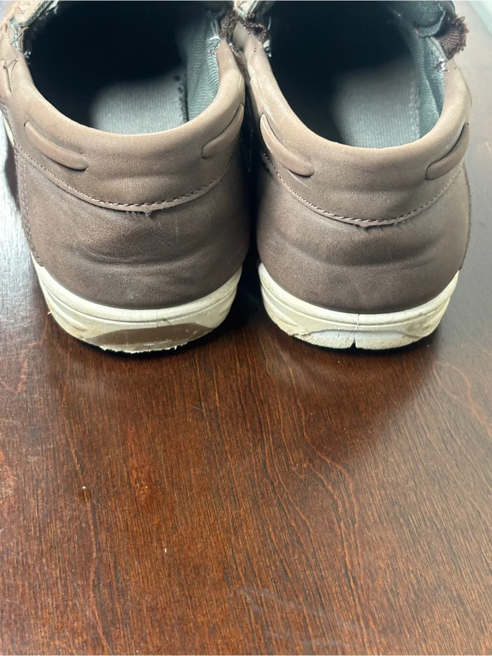 Youth Brown Slip-On Casual Loafers